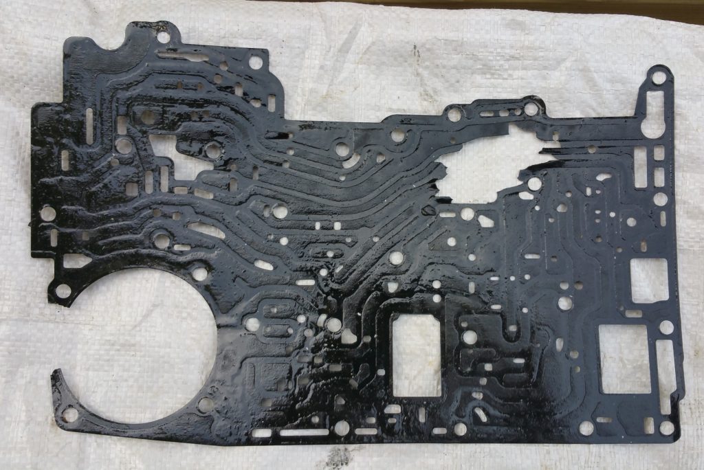 Disintegrating Valve Body Gasket